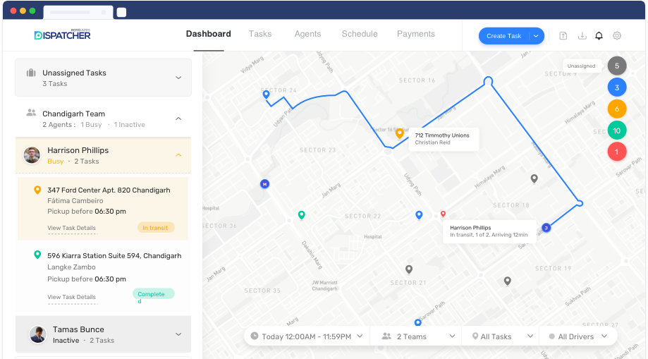 Real Time Fleet Tracking