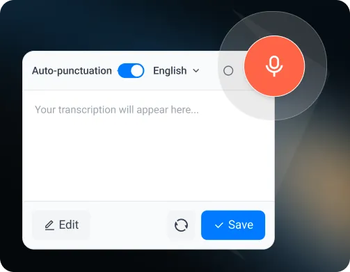 Voice-to-Text Notes